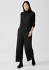 Washable Flex Ponte V-Neck Jumpsuit