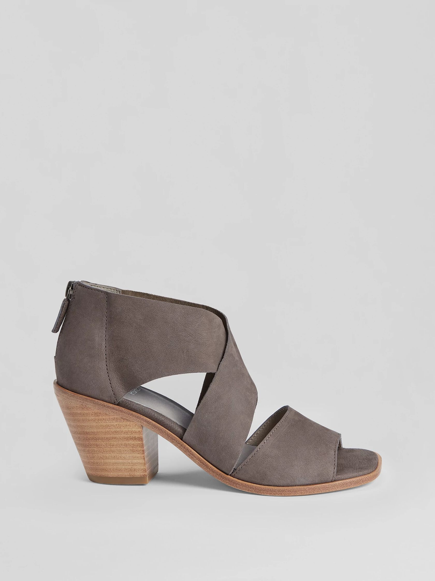 Ann Tumbled Nubuck Leather Sandal