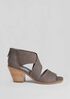 Ann Tumbled Nubuck Leather Sandal