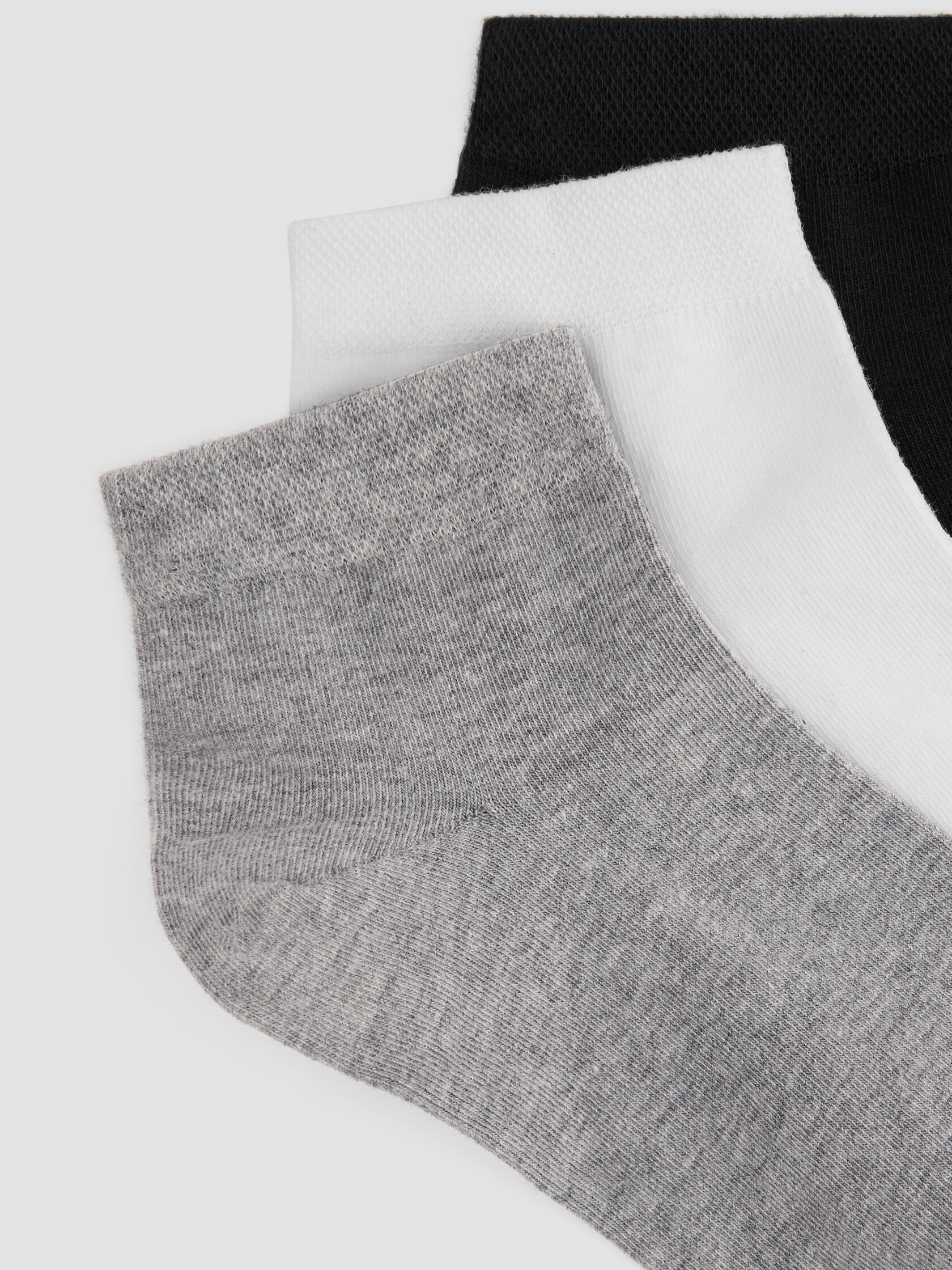 Cotton Ankle Sock 3-Pack