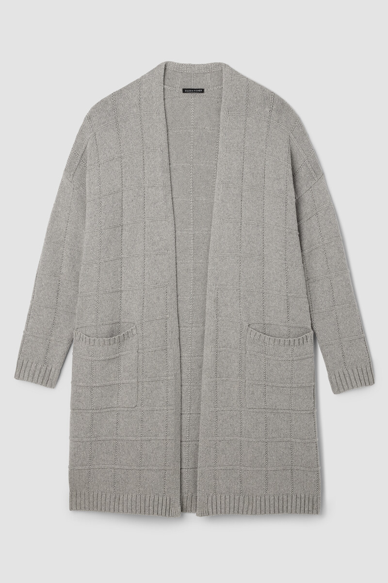 Cotton & Recycled Cashmere Long Cardigan Cotton & Recycled Cashmere Long Cardigan