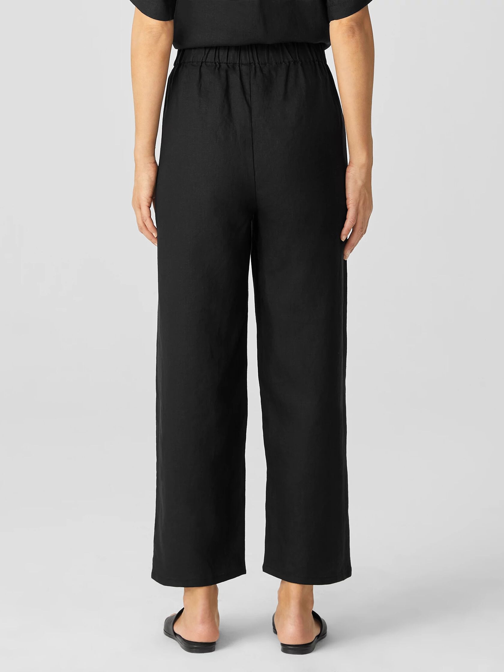 Organic Linen Straight Pant