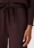 Organic Cotton French Terry Wide-Leg Pant