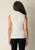 Bubble Jacquard Funnel Neck Top