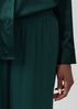Silk Georgette Crepe Straight Pant