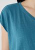 Organic Linen Jersey V-Neck Tee