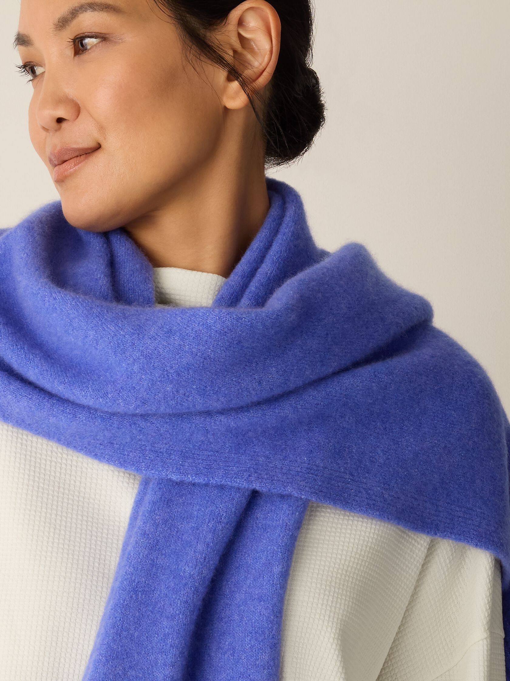 Cashmere Silk Boucle Bliss Scarf