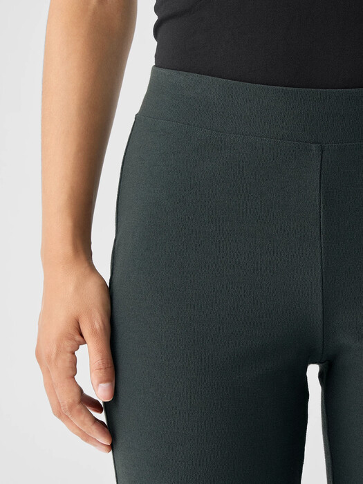 Washable Stretch Crepe Slim Pant