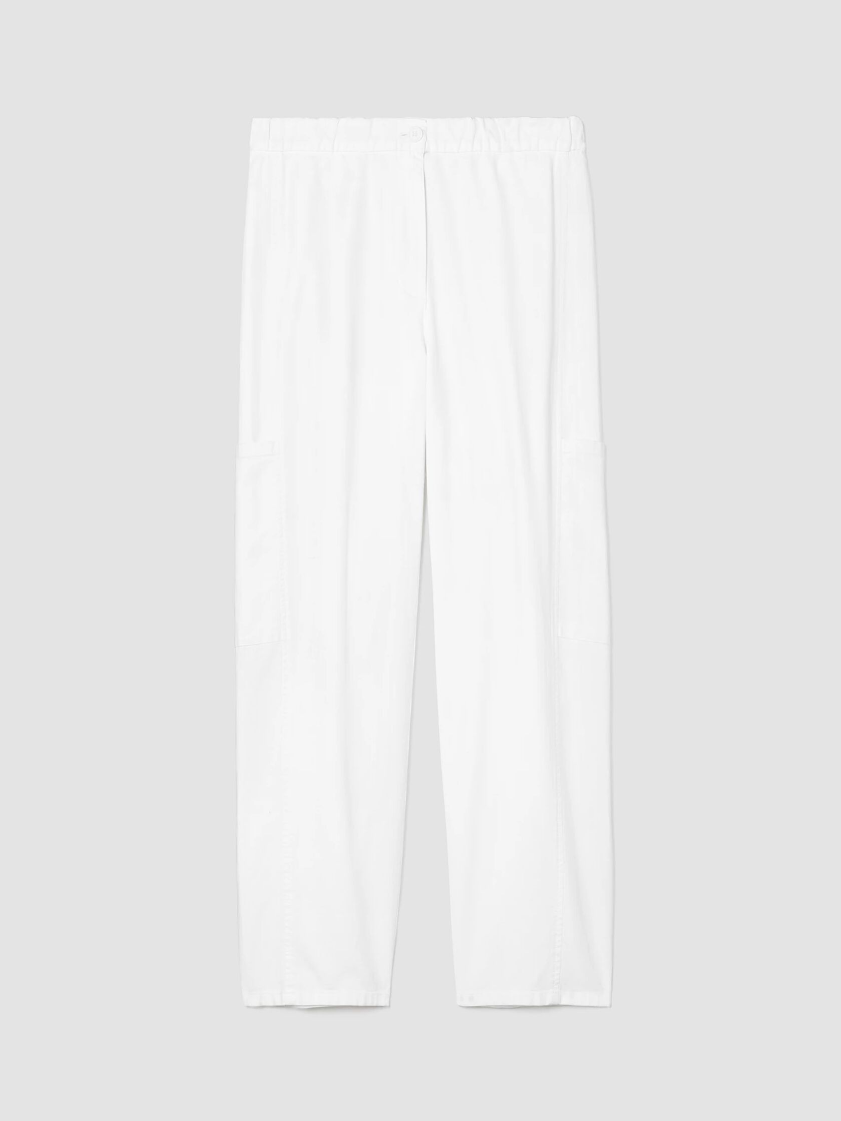 Cotton Hemp Stretch Lantern Pant