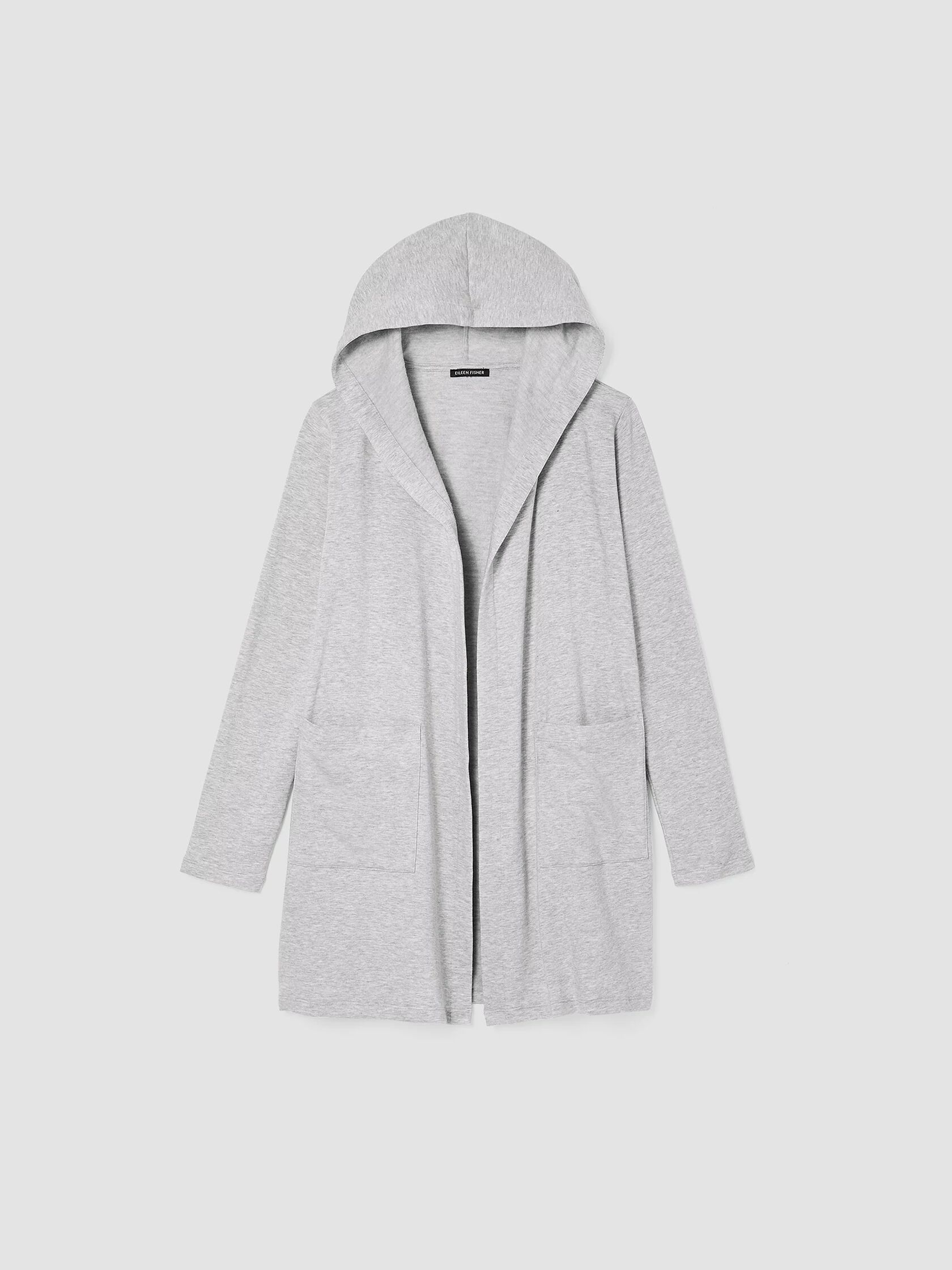 Cozy Brushed Terry Hooded Jacket