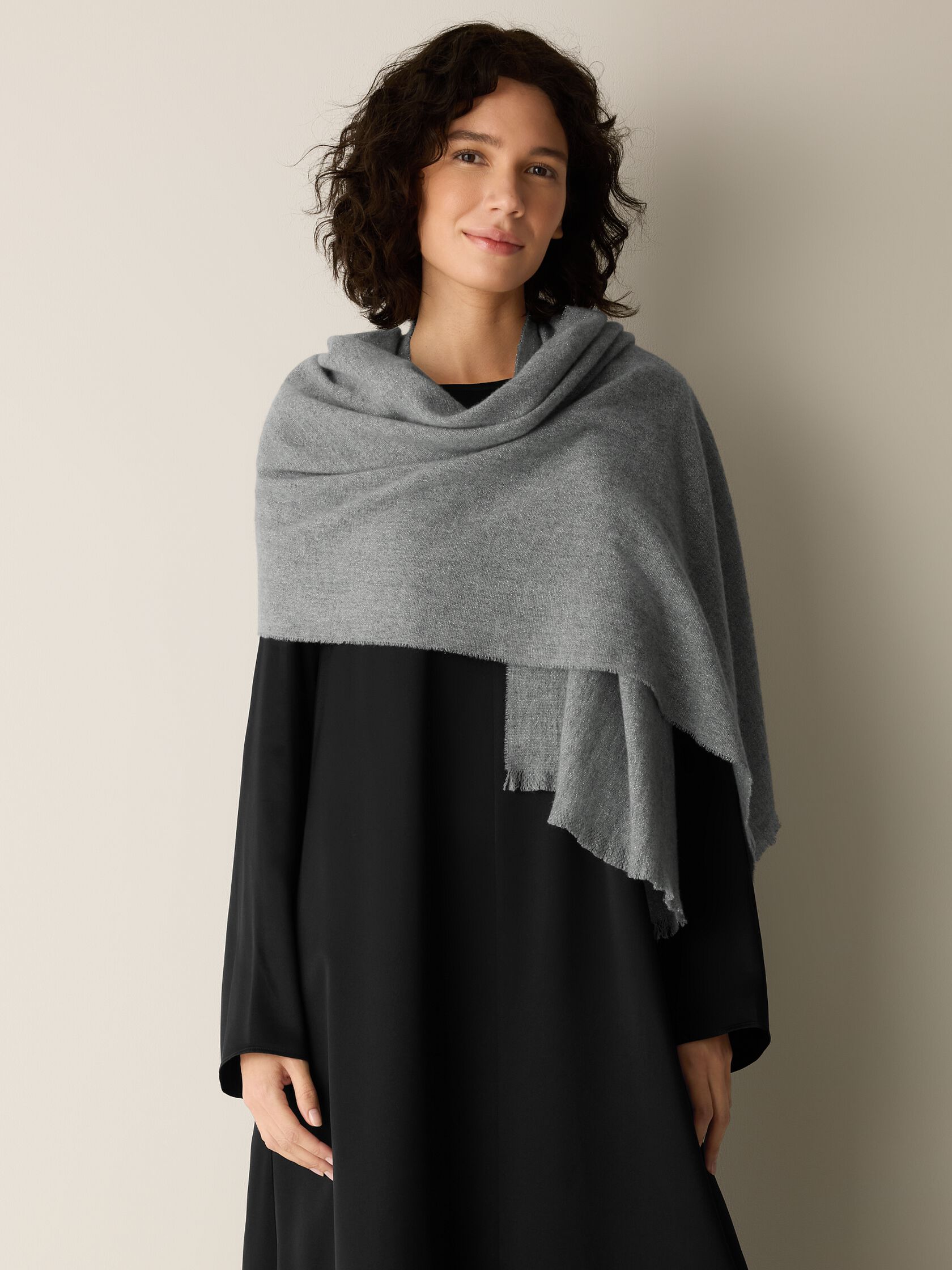Wool Shimmer Scarf