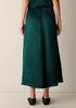 Textured Satin Half-Circle Skirt