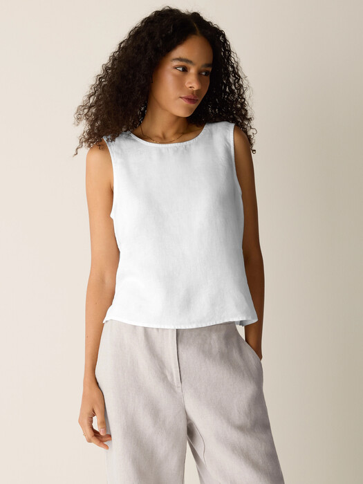 Linen Shell Organic Linen Shell | EILEEN FISHER