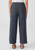 Tweedy Hemp Cotton Wide-Leg Pant