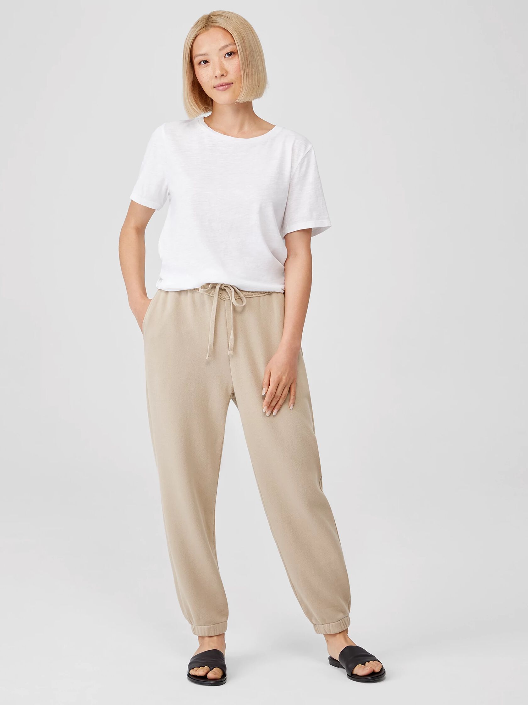 Organic Cotton French Terry Jogger Pant