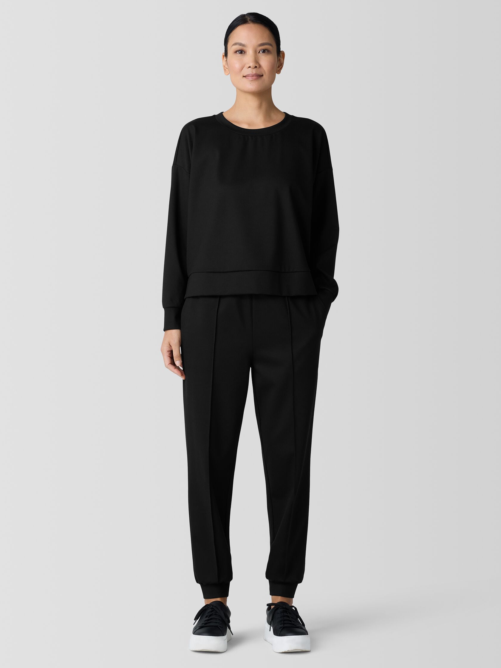 Lightweight Ponte Jogger Pant