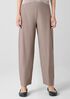 Washable Stretch Crepe Lantern Pant