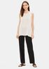 System Washable Stretch Crepe Straight Pant