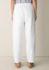 Slubby Organic Cotton Linen Lantern Pant