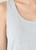 Organic Linen Jersey Scoop Neck Tank