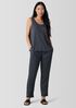Organic Linen Jersey Scoop Neck Tank