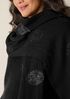 Linen Filcoupe Shimmer Scarf