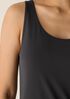 Stretch Silk Jersey Scoop Neck Tank