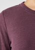 Organic Linen Jersey Crew Neck Top