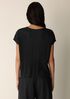 Organic Linen Cotton Crew Neck Top
