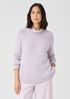 Peruvian Organic Cotton Crimp Turtleneck Top