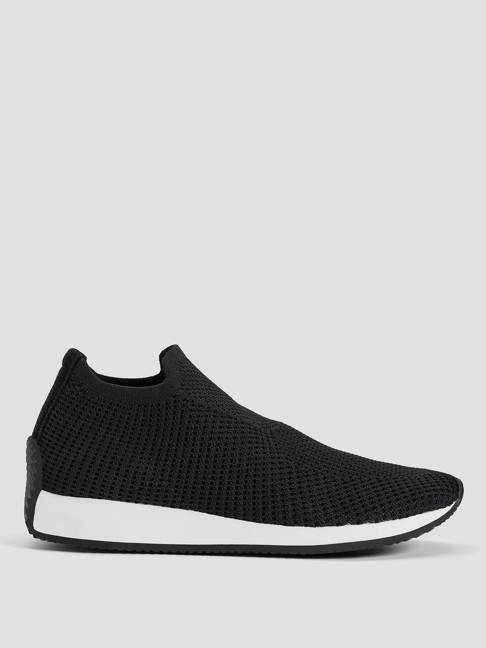 sneaker black knit