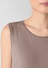 Stretch Jersey Knit Round Neck Dress