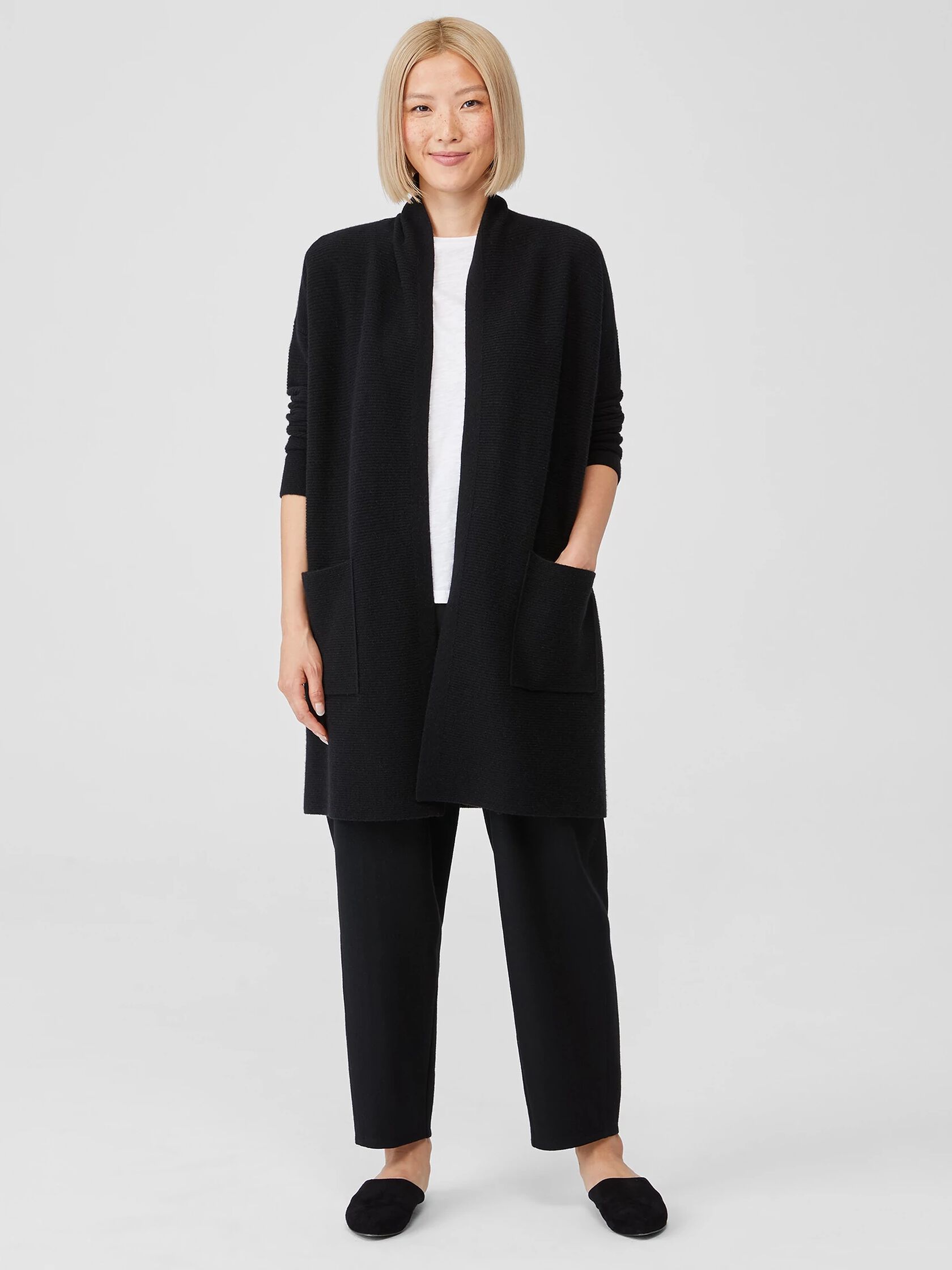 Italian Cashmere Links Cardigan