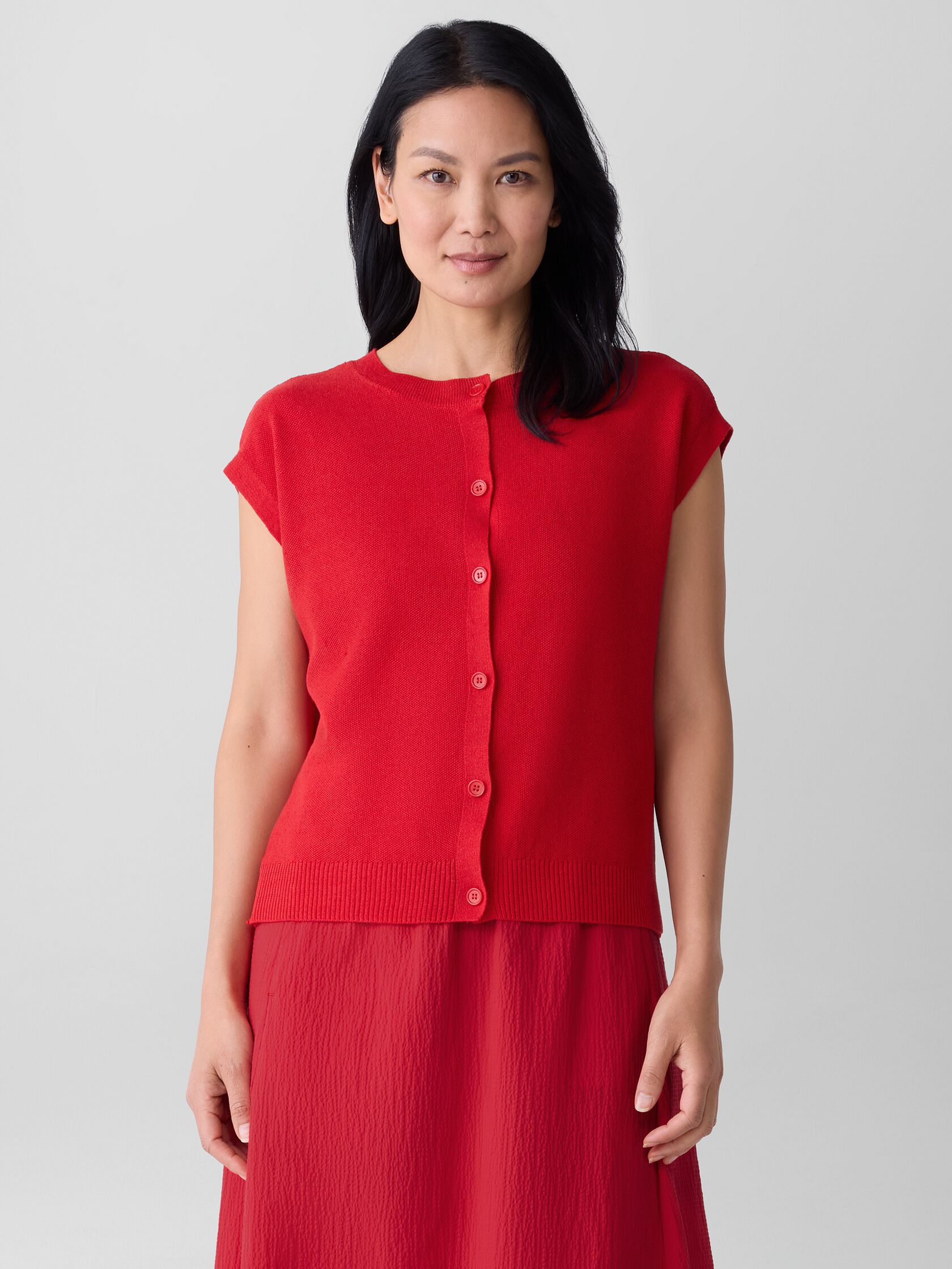 Organic Linen Cotton Vest