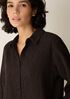 Woven Pliss&eacute; Classic Collar Shirt