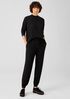Cozy Brushed Terry Jogger Pant