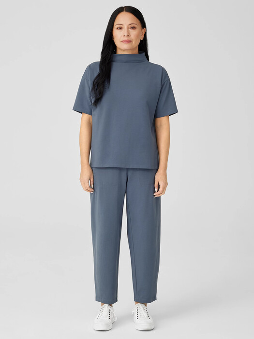 Pima Cotton Stretch Jersey Lantern Pant