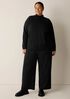 Garment-Dyed Organic Cotton Terry High Neck Top