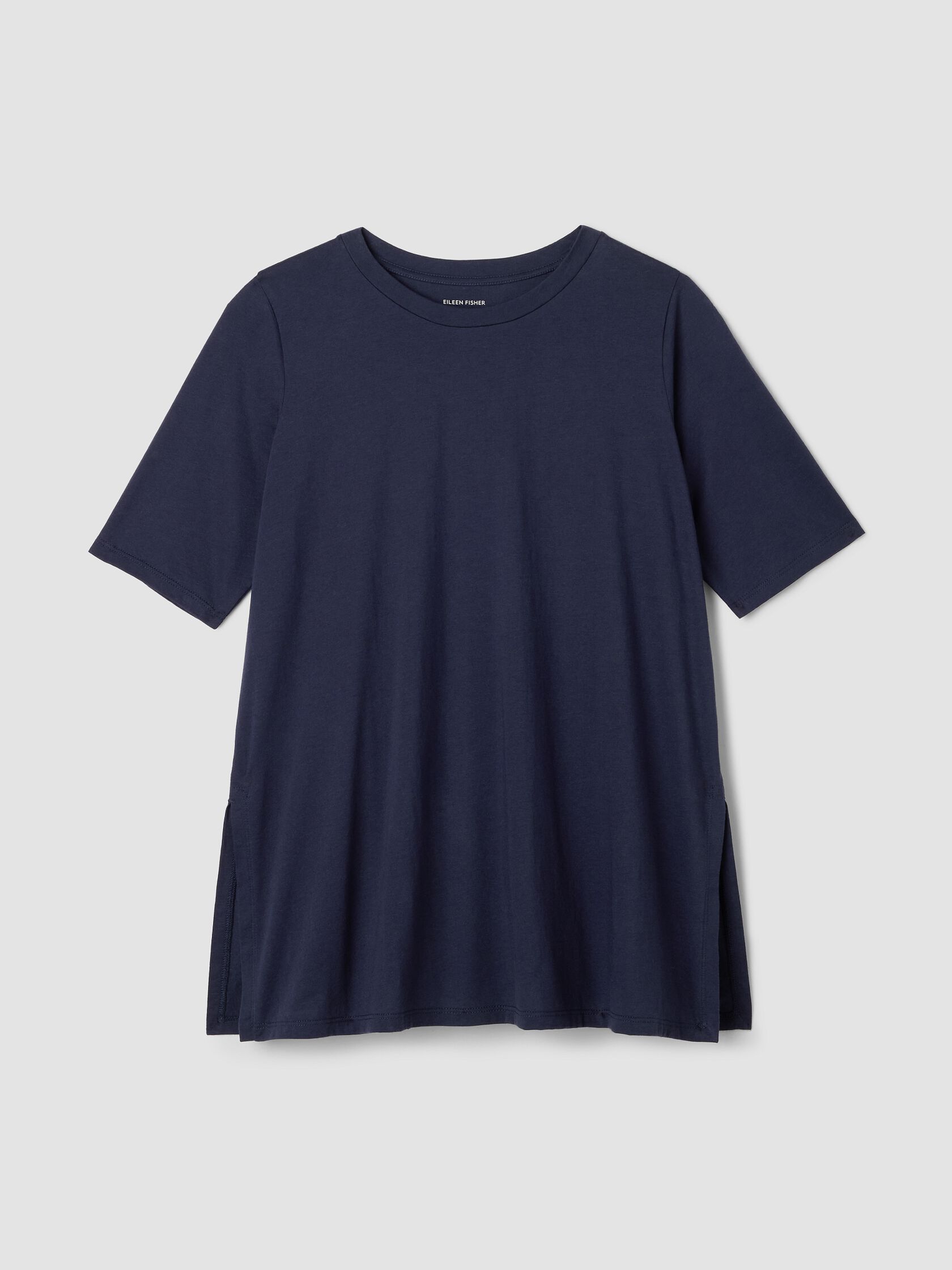 Organic Pima Cotton Jersey Long Tee