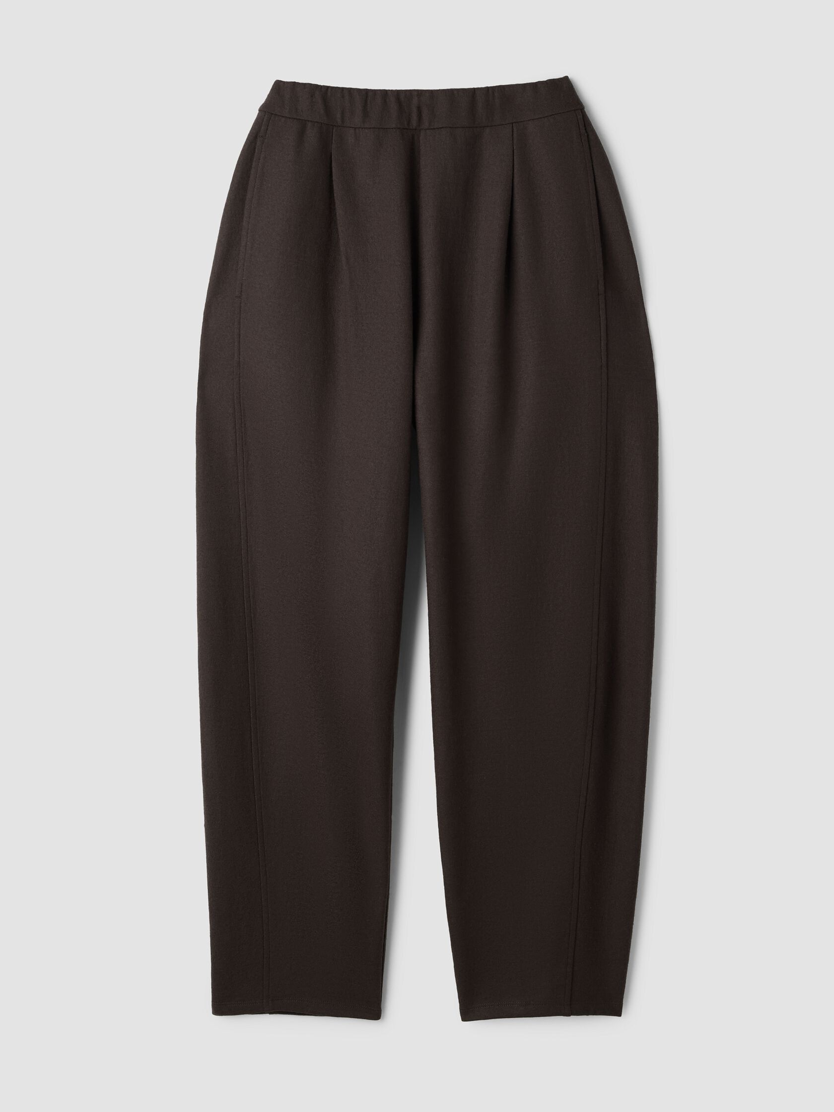Felted Wool Jersey Lantern Pant in Regenerative Wool