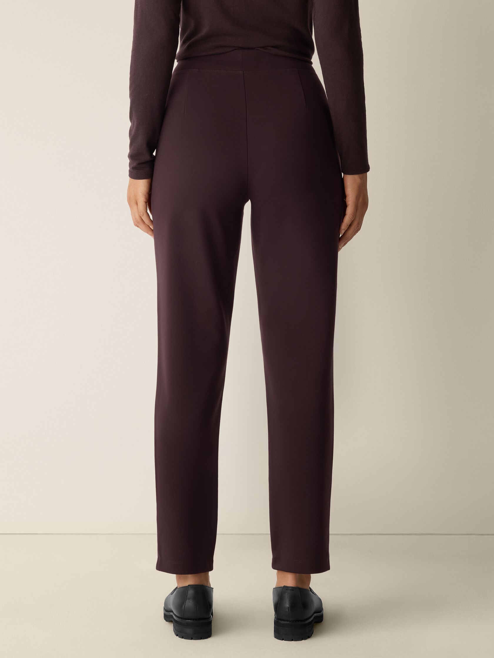 Washable Flex Ponte Slim Pant