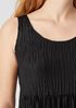 Crushed Silk Habutai Tiered Dress