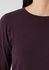 Organic Pima Cotton Jersey Long-Sleeve Tee