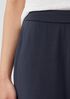 Fine Jersey Wide-Leg Pant