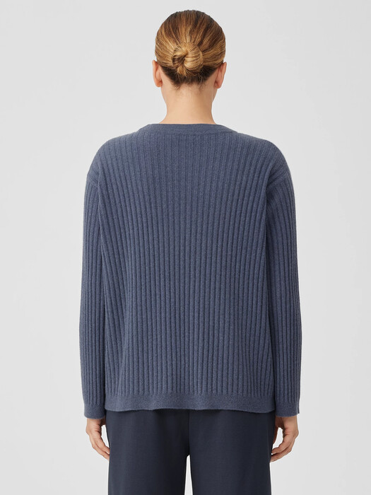 Italian Cashmere Crew Neck Top