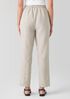 Organic Linen Tapered Pant