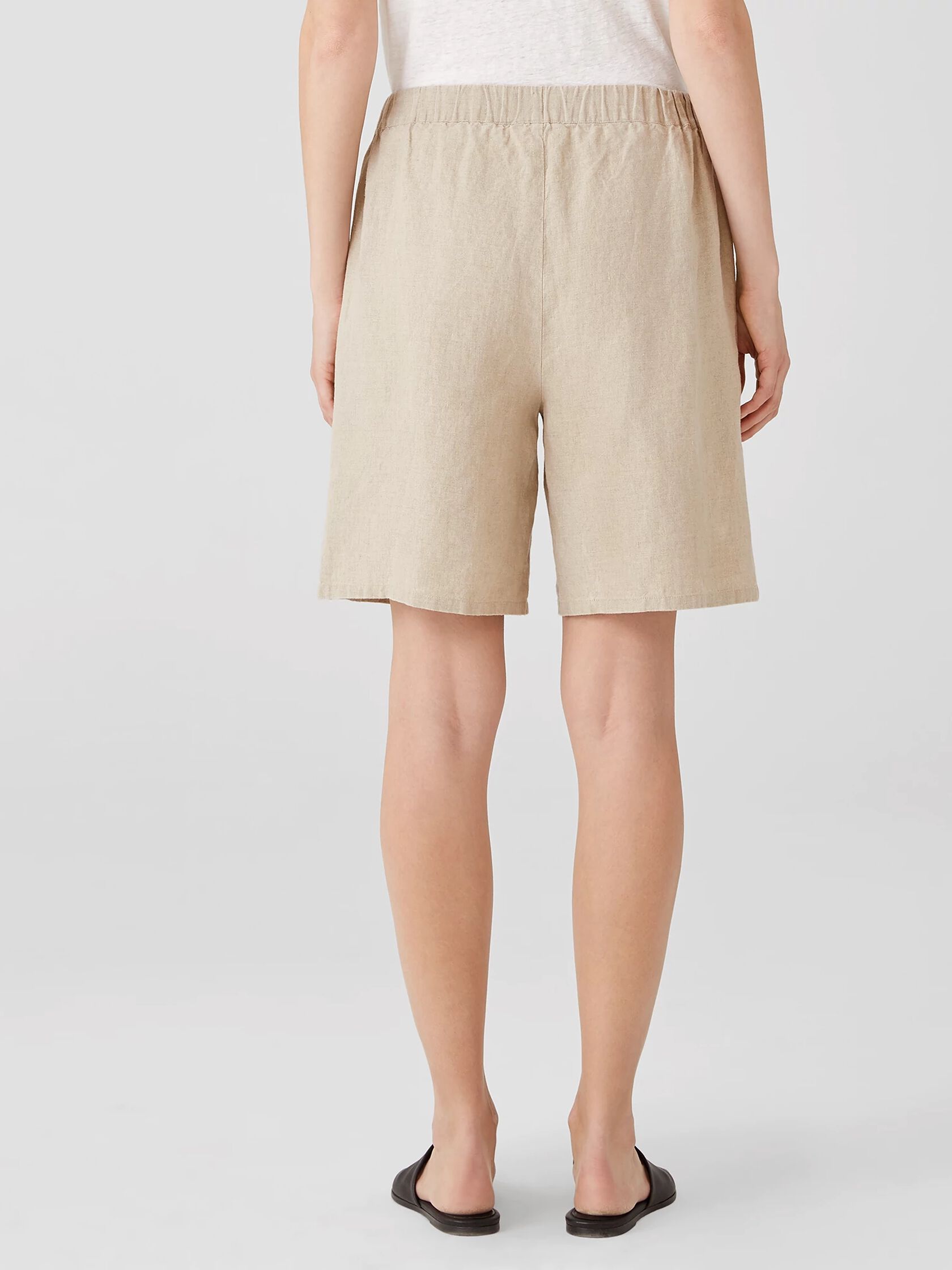Organic Linen Shorts