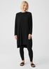 Viscose Jersey Crew Neck Dress