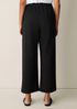 Organic Cotton Pucker Wide-Leg Pant