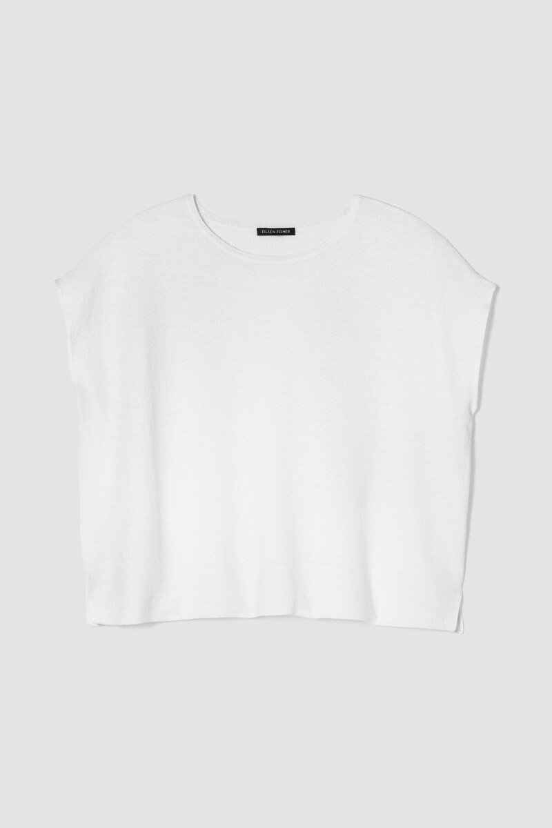 Organic Linen Cotton Square Top Organic Linen Cotton Square Top